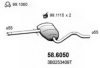 VW 3B0253409K Middle Silencer